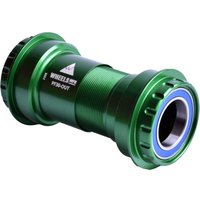Freewheel Wheels Manufacturing PF30 Outboard ABEC-3 Bearings For 24mm Cranks - Green | Extra 10% off for BC Members, money back guarantee + FREE Delivery options & Returns