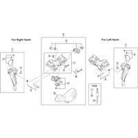 Freewheel Shimano Spares ST-6800 left hand name plate & fixing screw | Extra 10% off for BC Members, money back guarantee + FREE Delivery options & Returns