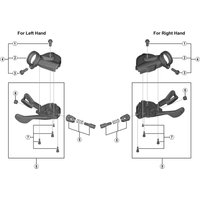 Freewheel Shimano Spares SL-M9000 right hand shifting lever unit | Extra 10% off for BC Members, money back guarantee + FREE Delivery options & Returns