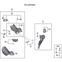 Freewheel Shimano Spares ST-4703 left hand main lever assembly | Extra 10% off for BC Members, money back guarantee + FREE Delivery options & Returns