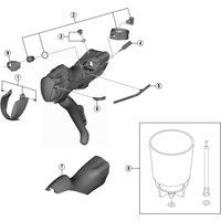 Freewheel Shimano Spares ST-RS505 left hand SL cable guide B | Extra 10% off for BC Members, money back guarantee + FREE Delivery options & Returns