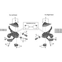 Freewheel Shimano Spares ST-EF500-L2A Upper cover and fixing screws | Extra 10% off for BC Members, money back guarantee + FREE Delivery options & Returns