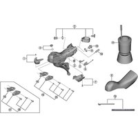 Freewheel Shimano Spares ST-RS685 shift lever cable guide right hand | Extra 10% off for BC Members, money back guarantee + FREE Delivery options & Returns