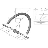 Freewheel Shimano Spares WH-R9170-C40-TU-F12 complete hub axle | Extra 10% off for BC Members, money back guarantee + FREE Delivery options & Returns