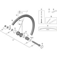 Freewheel Shimano Spares WH-R9170-C60-TU-R12 complete hub axle | Extra 10% off for BC Members, money back guarantee + FREE Delivery options & Returns