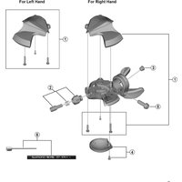 Freewheel Shimano Spares SL-M2000 indicator, left hand | Extra 10% off for BC Members, money back guarantee + FREE Delivery options & Returns