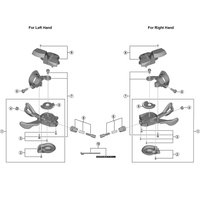 Freewheel Shimano Spares SL-T6000 right hand indicator unit, black | Extra 10% off for BC Members, money back guarantee + FREE Delivery options & Returns