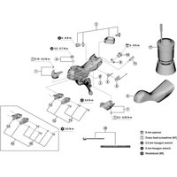 Freewheel Shimano Spares ST-R7020 left hand name plate and fixing screw | Extra 10% off for BC Members, money back guarantee + FREE Delivery options & Returns