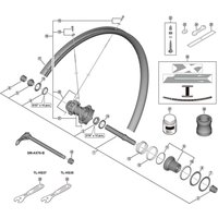 Freewheel Shimano Spares WH-M8100-B complete hub axle | Extra 10% off for BC Members, money back guarantee + FREE Delivery options & Returns