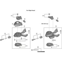 Freewheel Shimano Spares SL-M6100-I right hand bracket unit with OGD type | Extra 10% off for BC Members, money back guarantee + FREE Delivery options & Returns