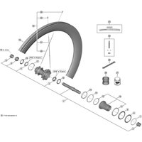 Freewheel Shimano Spares WH-R9270-C60-HR-TU-R left hand spoke, 245 mm | Extra 10% off for BC Members, money back guarantee + FREE Delivery options & Returns