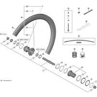 Freewheel Shimano Spares WH-R9270-C50-TU-F left hand spoke, 269 mm | Extra 10% off for BC Members, money back guarantee + FREE Delivery options & Returns
