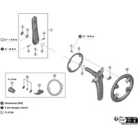 Freewheel Shimano Spares FC-R9200 R ring crank spider side | Extra 10% off for BC Members, money back guarantee + FREE Delivery options & Returns