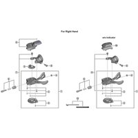 Freewheel Shimano Spares SL-M5130 right hand cam plate | Extra 10% off for BC Members, money back guarantee + FREE Delivery options & Returns