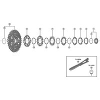 Freewheel Shimano Spares CS-R7100 sprocket, 11T C, built in spacer type | Extra 10% off for BC Members, money back guarantee + FREE Delivery options & Returns