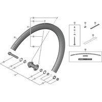 Freewheel Shimano Spares WH-RS710-C32-TL-F ball retainer, 5/32