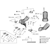 Freewheel Shimano Spares ST-R7120 right hand lid unit | Extra 10% off for BC Members, money back guarantee + FREE Delivery options & Returns