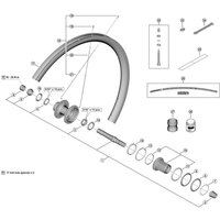 Freewheel Shimano Spares WH-RX880-TL-R12 left hand cone with dust cover | Extra 10% off for BC Members, money back guarantee + FREE Delivery options & Returns