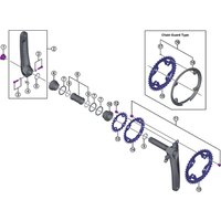 Freewheel Shimano Spares FC-M610 plate pin | Extra 10% off for BC Members, money back guarantee + FREE Delivery options & Returns