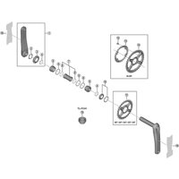 Freewheel Shimano Spares FC-M8000 gear fixing bolt, M8 x 9 mm | Extra 10% off for BC Members, money back guarantee + FREE Delivery options & Returns