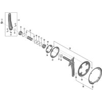 Freewheel Shimano Spares FC-T6010 chain guard and fixing screws, silver | Extra 10% off for BC Members, money back guarantee + FREE Delivery options & Returns