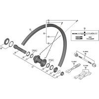 Freewheel Shimano Spares HB-M618 right hand lock nut | Extra 10% off for BC Members, money back guarantee + FREE Delivery options & Returns