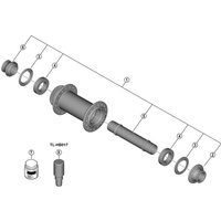 Freewheel Shimano Spares HB-M9210-B right hand end cap | Extra 10% off for BC Members, money back guarantee + FREE Delivery options & Returns