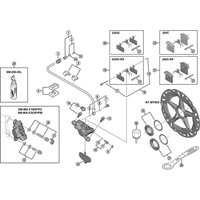 Freewheel Shimano Spares BR-M8100 banjo bolt & O-Ring | Extra 10% off for BC Members, money back guarantee + FREE Delivery options & Returns