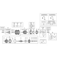 Freewheel Shimano Spares SG-C6001-8R8V Internal assembly, 203 mm | Extra 10% off for BC Members, money back guarantee + FREE Delivery options & Returns