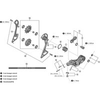 Freewheel Shimano Spares RD-R7000 outer plate and fixing bolt, GS | Extra 10% off for BC Members, money back guarantee + FREE Delivery options & Returns