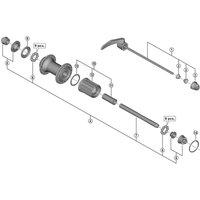Freewheel Shimano Spares FH-R7000 right hand lock nut unit | Extra 10% off for BC Members, money back guarantee + FREE Delivery options & Returns