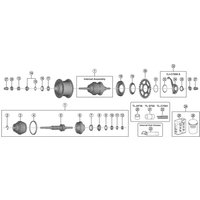 Freewheel Shimano Spares SG-C7000-5D internal assembly axle length, 187 mm | Extra 10% off for BC Members, money back guarantee + FREE Delivery options & Returns