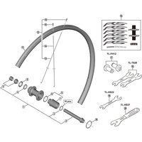 Freewheel Shimano Spares FH-RS470 left hand lock nut and cone with dust cover | Extra 10% off for BC Members, money back guarantee + FREE Delivery options & Returns