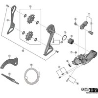 Freewheel Shimano Spares RD-R9250 bracket axle unit for normal type | Extra 10% off for BC Members, money back guarantee + FREE Delivery options & Returns