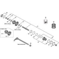 Freewheel Shimano Spares FH-M9111 complete hub axle, 148 mm | Extra 10% off for BC Members, money back guarantee + FREE Delivery options & Returns