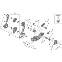Freewheel Shimano Spares RD-RX815 outer plate assembly | Extra 10% off for BC Members, money back guarantee + FREE Delivery options & Returns
