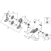 Freewheel Shimano Spares RD-M5130-GS outer plate assembly, GS | Extra 10% off for BC Members, money back guarantee + FREE Delivery options & Returns