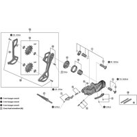 Freewheel Shimano Spares RD-M9250 end adjust screw and plate | Extra 10% off for BC Members, money back guarantee + FREE Delivery options & Returns