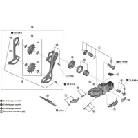 Freewheel Shimano Spares RD-M9250 outer link plate unit, GS | Extra 10% off for BC Members, money back guarantee + FREE Delivery options & Returns