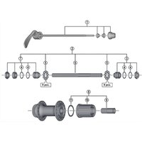 Freewheel Shimano Spares FH-RM66 freewheel body unit | Extra 10% off for BC Members, money back guarantee + FREE Delivery options & Returns