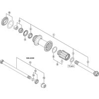 Freewheel Shimano Spares FH-M825 hub axle 12 mm | Extra 10% off for BC Members, money back guarantee + FREE Delivery options & Returns
