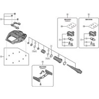 Freewheel Shimano Spares PD-T400 body cover and fixing bolts, right | Extra 10% off for BC Members, money back guarantee + FREE Delivery options & Returns