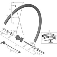 Freewheel Shimano Spares WH-RX31-F complete hub axle, 108 mm | Extra 10% off for BC Members, money back guarantee + FREE Delivery options & Returns