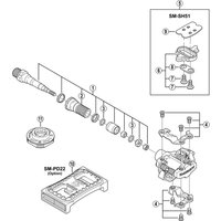 Freewheel Shimano Spares PD-M520 / PD-M540 body cover and fixing bolts right hand | Extra 10% off for BC Members, money back guarantee + FREE Delivery options & Returns