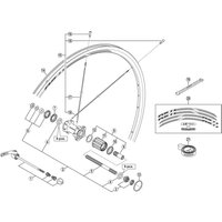 Freewheel Shimano Spares WH-RS11-R left hand lock nut unit | Extra 10% off for BC Members, money back guarantee + FREE Delivery options & Returns