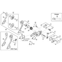 Freewheel Shimano Spares RD-M615 outer plate assembly, black, SGS type | Extra 10% off for BC Members, money back guarantee + FREE Delivery options & Returns