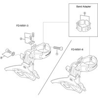 Freewheel Shimano Spares FD-M591 stroke adjuster screws and plate, M4 x 10 mm | Extra 10% off for BC Members, money back guarantee + FREE Delivery options & Returns