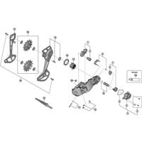 Freewheel Shimano Spares RD-M9000 bracket axle 2 for direct mount type | Extra 10% off for BC Members, money back guarantee + FREE Delivery options & Returns