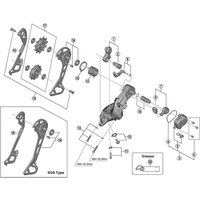 Freewheel Shimano Spares RD-M8000 outer plate assembly, SGS-type | Extra 10% off for BC Members, money back guarantee + FREE Delivery options & Returns