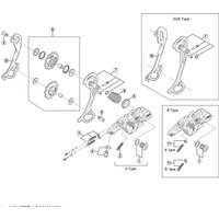 Freewheel Shimano Spares RD-M772 B-tension adjusting screw and plate B-type | Extra 10% off for BC Members, money back guarantee + FREE Delivery options & Returns
